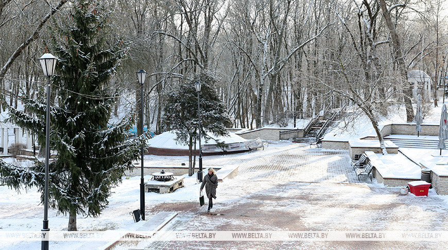 Зіма вярнулася ў Беларусь