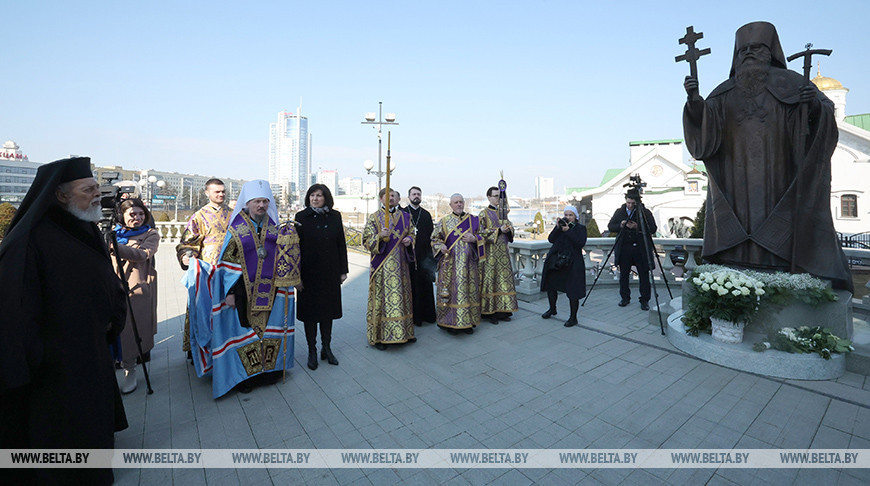 Памятныя мерапрыемствы з нагоды 90-годдзя з дня нараджэння Мітрапаліта Філарэта ў Мінску