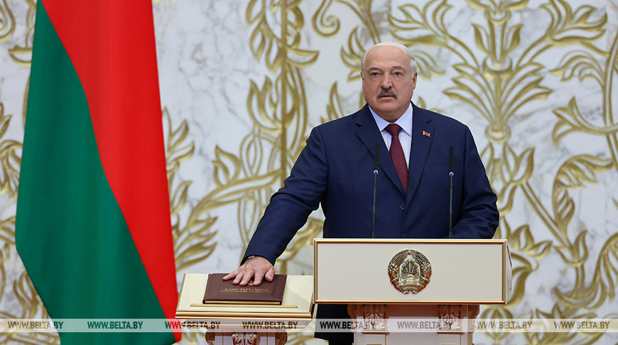 Лукашэнка ўступіў на пасаду Прэзідэнта Беларусі