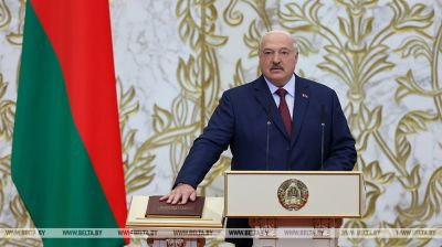 Лукашэнка ўступіў на пасаду Прэзідэнта Беларусі