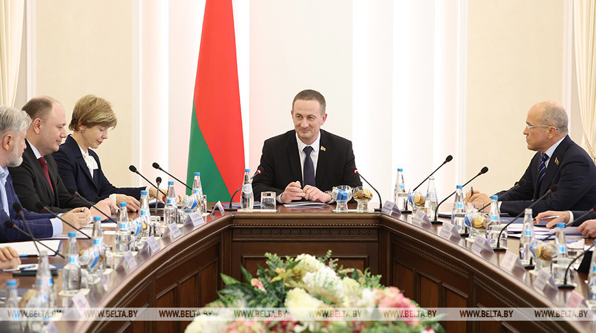 Турчын правёў сустрэчу з прадстаўнікамі Савета па развіцці прадпрымальніцтва