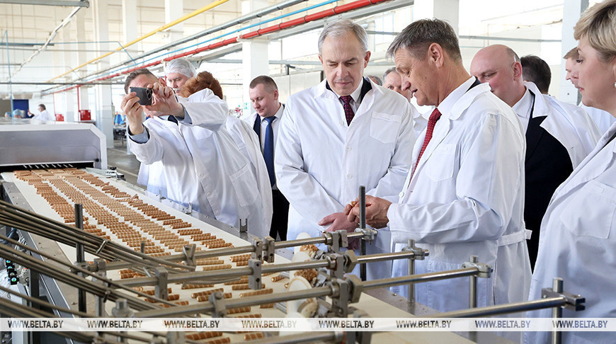 Сергяенка азнаёміўся з вытворчасцю ААТ "Віцьба"