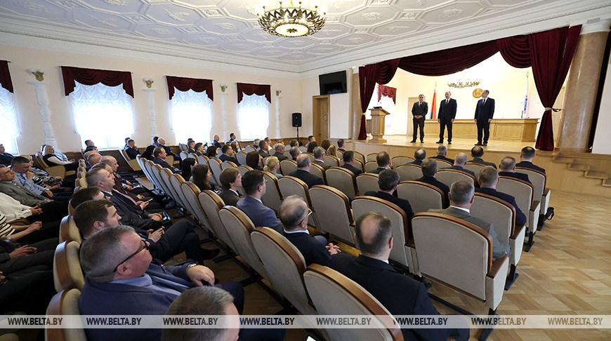 Каранкевіч прадставіў калектыву міністра энергетыкі