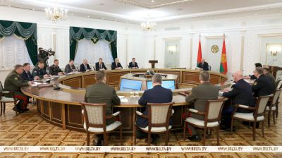 Лукашэнка сабраў пасяджэнне Савета бяспекі