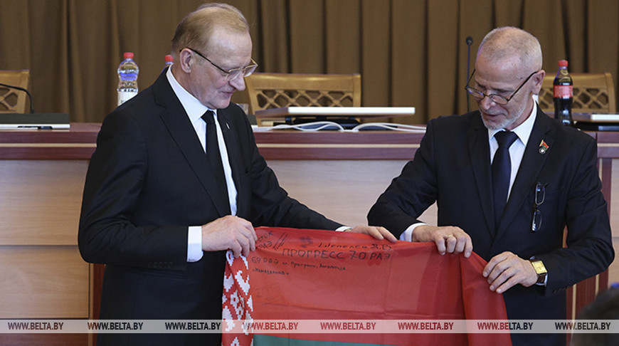 Урачыстая сустрэча ўдзельнікаў 17-й Беларускай антарктычнай экспедыцыі прайшла ў Мінску