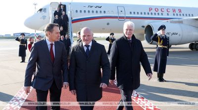 Нарышкін прыбыў з візітам у Беларусь