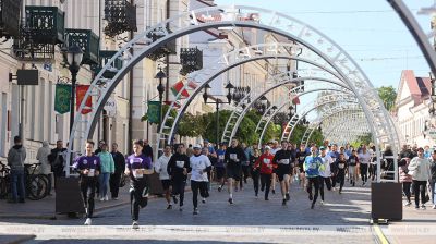 "Забег міру" аб'яднаў у Гродне амаль 1,5 тыс. аматараў здаровага ладу жыцця