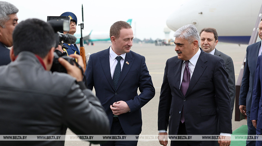 Турчын прыбыў з афіцыйным візітам у Азербайджан