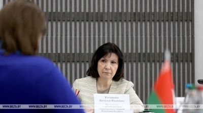 Качанава правяла прыём грамадзян у Жабінкаўскім райвыканкаме