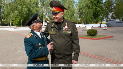 Дзяржсакратар Савета бяспекі прыняў удзел ва ўрачыстасцях у Слуцку з нагоды 80-годдзя Перамогі