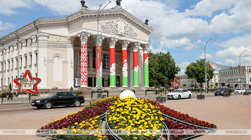 Каля 700 тыс. кветак высадзяць у Гомелі з надыходам цёплых дзён