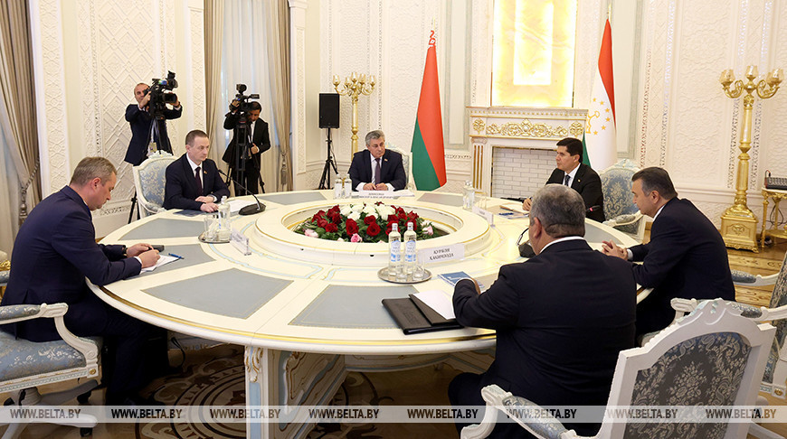 Сустрэча прэм'ер-міністраў Беларусі і Таджыкістана прайшла ў Душанбэ