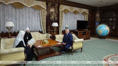 Лукашэнка правёў сустрэчу з Патрыярхам Кірылам