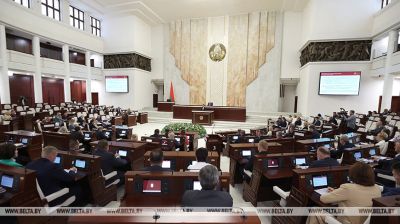 Пасяджэнне другой сесіі Палаты прадстаўнікоў прайшло ў Мінску