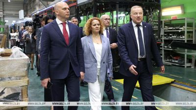 Калінінградская дэлегацыя наведала "БКМ Холдынг" і МАЗ