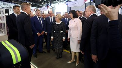 Робататэхніка і касмічная сістэма: якія распрацоўкі прадставіла Беларусь на Форуме рэгіёнаў 