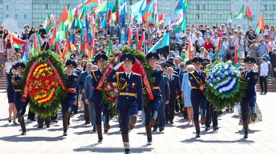 Святочныя мерапрыемствы да Дня Незалежнасці праходзяць у Віцебску 