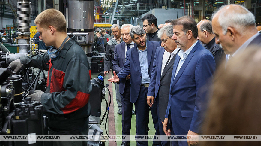Парламенцкая дэлегацыя Ірана наведала МАЗ