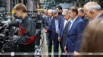 Парламенцкая дэлегацыя Ірана наведала МАЗ