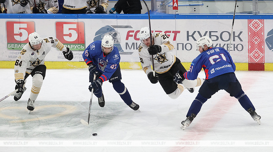 "Лада" абыграла "Адмірал" у першым матчы хакейнага Кубка Мінска