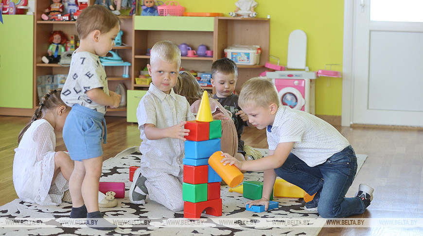 У Астраўцы пасля рэканструкцыі адкрылі дзіцячы сад