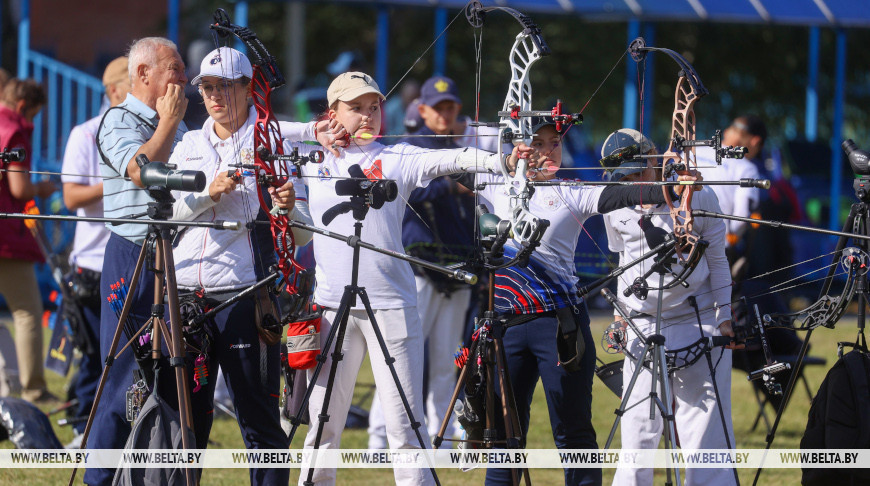 Брэст прымае лепшых лучнікаў Беларусі і Расіі ў Брэсце