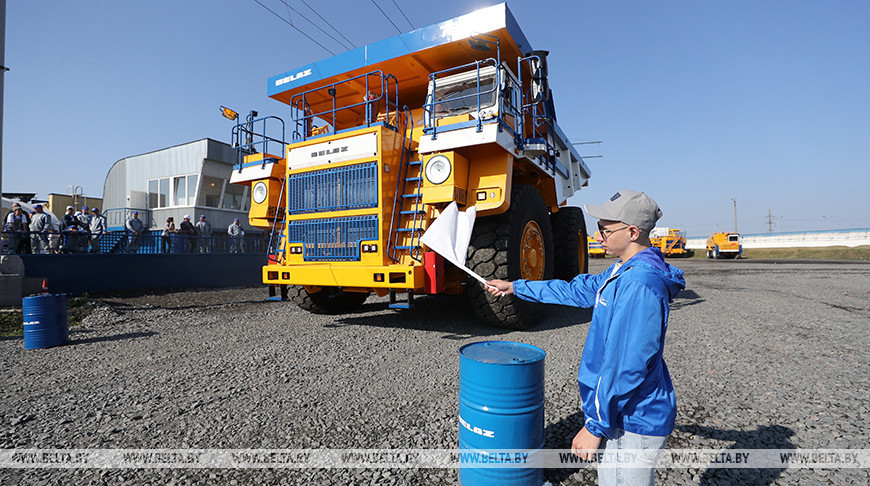 Лепшага вадзіцеля БЕЛАЗа выбіраюць у Жодзіне