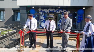 Будынак ДАІ Мінска адкрылі пасля рэканструкцыі