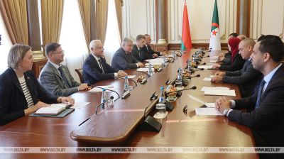 У Мінску адбылася сустрэча з алжырскімі парламентарыямі