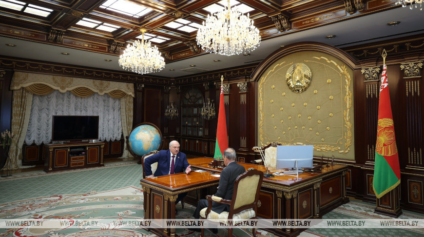 Лукашэнка сустрэўся з пастаянным прадстаўніком Беларусі ў ААН