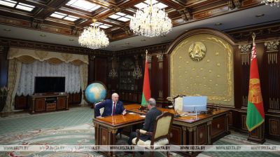 Лукашэнка сустрэўся з пастаянным прадстаўніком Беларусі ў ААН