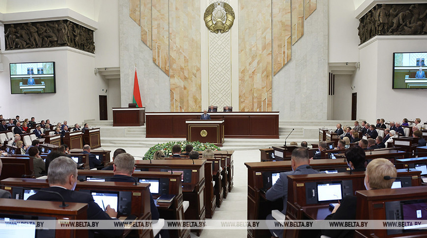 Пачала работу трэцяя сесія Палаты прадстаўнікоў