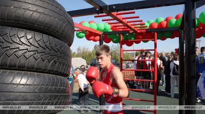 "Спорт для ўсіх". У Магілёве з'явіліся новыя спартыўныя пляцоўкі