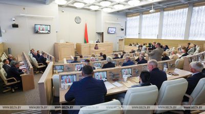 Чацвёртая сесія Савета Рэспублікі восьмага склікання пачала работу 16 верасня