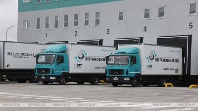 Пад Мінскам адкрылі новы комплекс аднаго з буйнейшых транспартна-лагістычных цэнтраў Беларусі