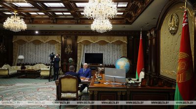 Лукашэнка прыняў з дакладам прэм'ер-міністра