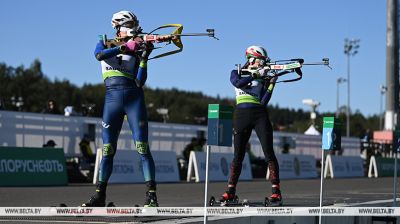 Заключныя гонкі чэмпіянату Беларусі па летнім біятлоне праходзяць у "Раўбічах"  