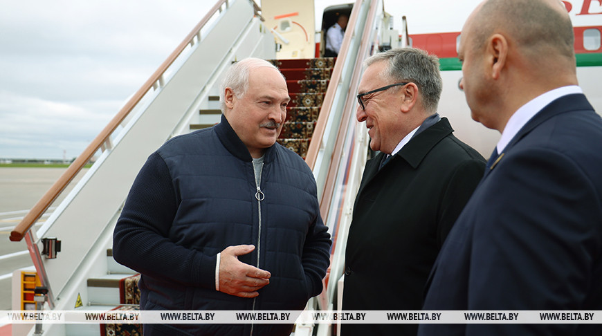 Лукашэнка прыбыў з рабочым візітам у Расію   