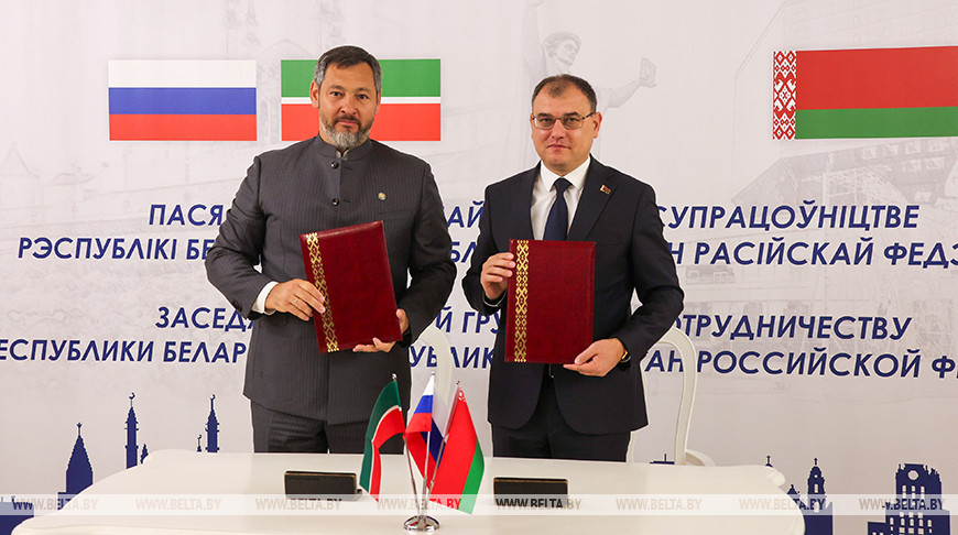Беларусь і Татарстан будуць пашыраць супрацоўніцтва ў машынабудаванні і нафтахіміі