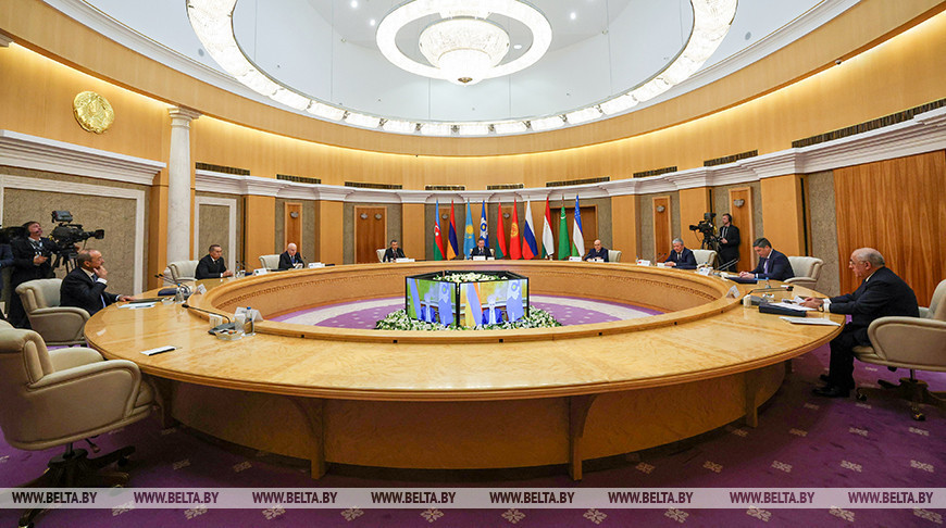 Пасяджэнне Савета кіраўнікоў урадаў СНД праходзіць у Мінску