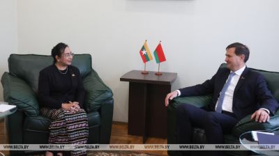 Рыжанкоў адзначыў дынамічнае развіццё адносін Беларусі і М'янмы