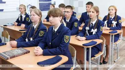 Прававы клас "Юны пракурор" адкрылі ў Віцебскай школе