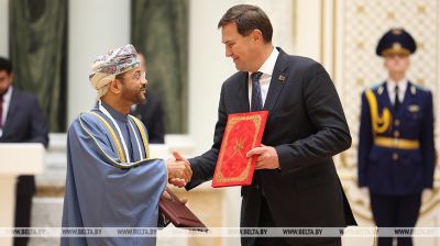 Пакет дакументаў аб супрацоўніцтве падпісаны паміж Беларуссю і Аманам  