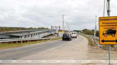 Новы мост цераз раку Сож узводзяць у Гомельскай вобласці