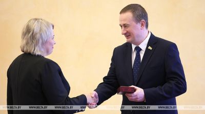 "Сіла Беларусі - у яе людзях". Турчын уручыў дзяржузнагароды прадстаўнікам розных сфер
