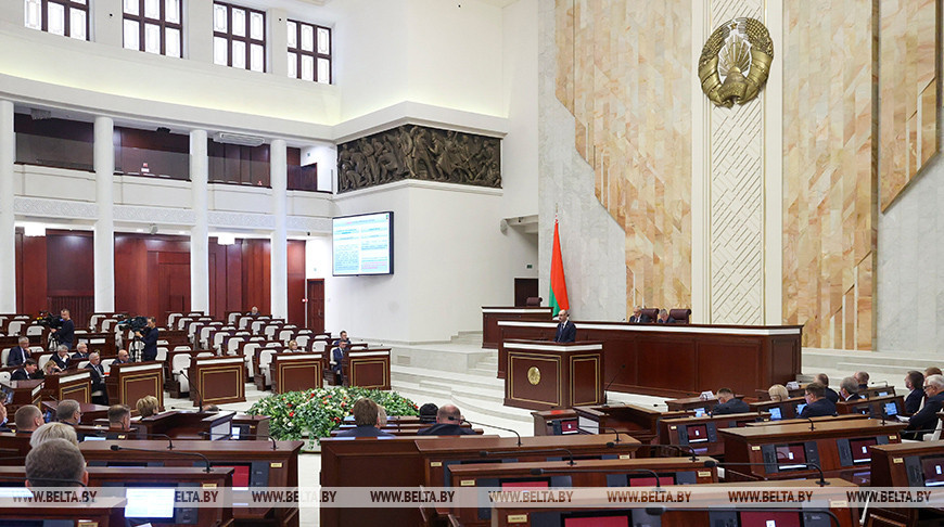 Пасяджэнне трэцяй сесіі Палаты прадстаўнікоў прайшло ў Мінску