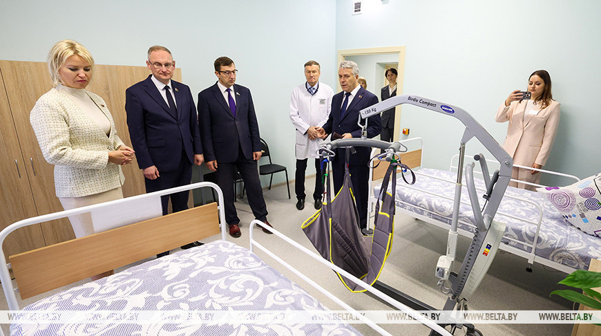 Новы корпус адкрыўся ў сацыяльным пансіянаце "Вяча" пад Мінскам