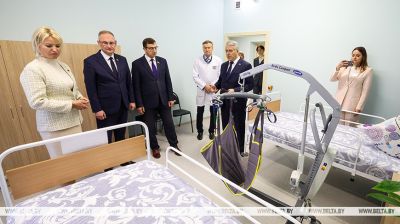 Новы корпус адкрыўся ў сацыяльным пансіянаце "Вяча" пад Мінскам