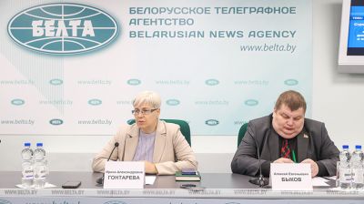 Прэс-канферэнцыя аб будаўніцтве сацаб'ектаў у Мінску і Мінскай вобласці прайшла ў БЕЛТА