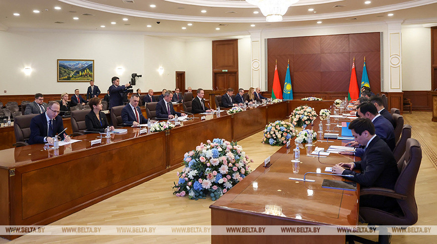 У Астане прайшла сустрэча прэм'ер-міністраў Беларусі і Казахстана